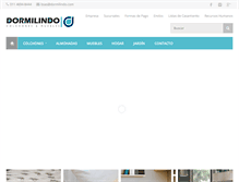 Tablet Screenshot of dormilindo.com